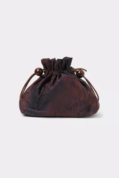 Brown Animal Print Printed Crossbody Mini Bag, 5501_165E, large image number 1