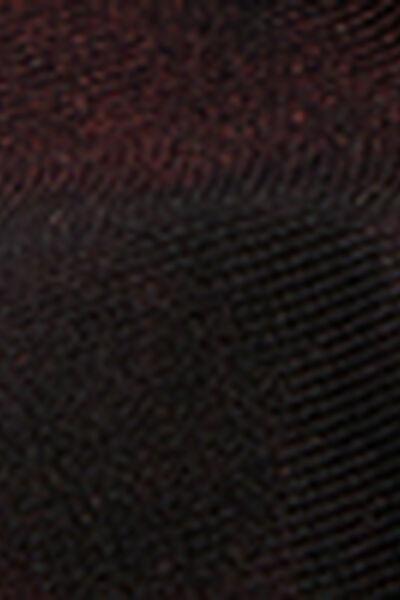 Brown Animal Print Elastic Gathered Scrunchies, 5501_165E, large image number 1