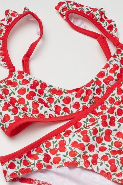 Multicolour Printed Bikini , Kids Girls, , large image number 1