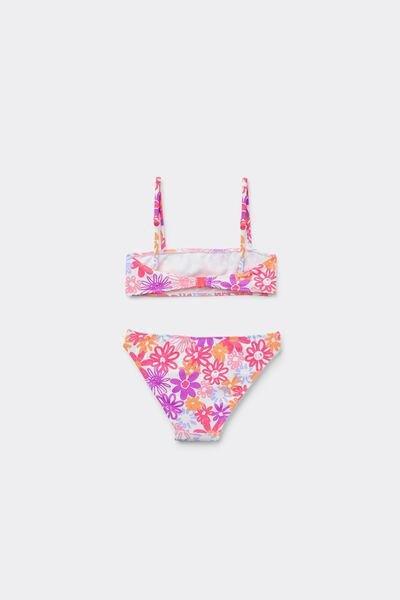 Multicolour Two-Piece Swimsuit, Kids Girls, , large image number 1