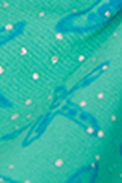 Green Glittery Starfish Bikini Set, Kids Girls, 5501_200E, large image number 2