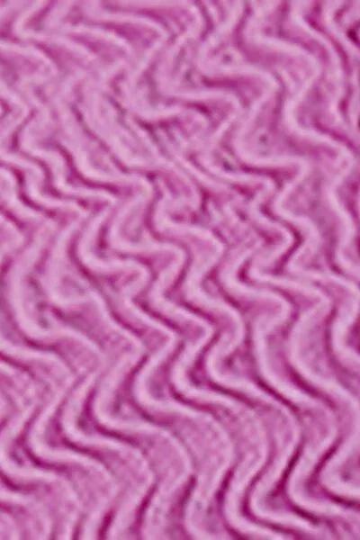 Violet Crinkle Waves Bikini Set, Kids Girls, 5501_191E, large image number 2