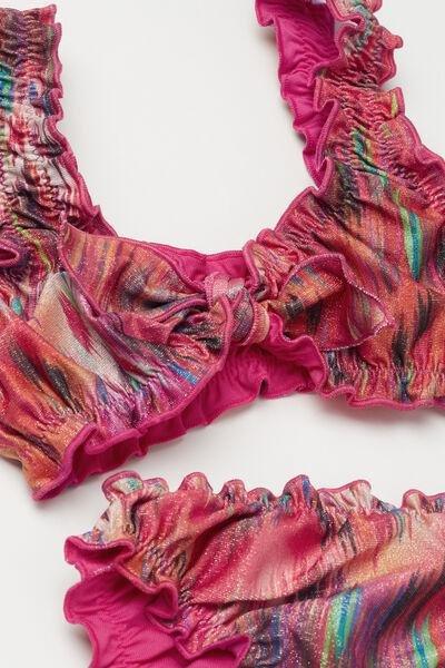 Multicolour Ethnic Bikini Bottom, Kids Girls, 5501_030E, large image number 1