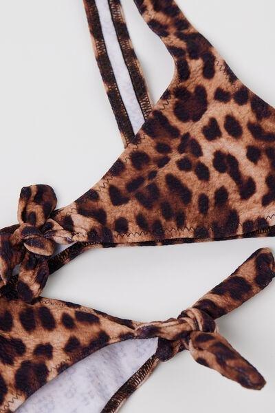 Multicolour Animal Print Bikini Bottom, Kids Girls, 5501_033E, large image number 1