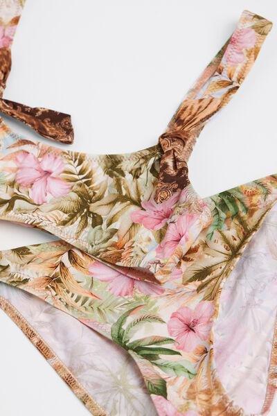 Multicolour Printed Bikini , Kids Girls, , large image number 1