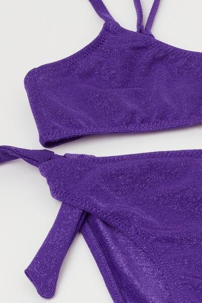 Purple Two - Piece Swimsuit, Kids Girls, , large image number 1