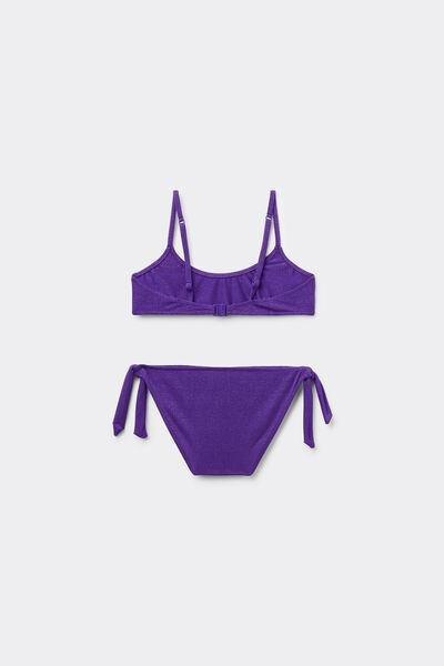 Purple Two - Piece Swimsuit, Kids Girls, , large image number 2