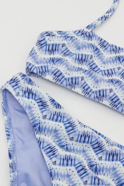 Blue Water Reflection Bikini Set, Kids Girls, 5501_184E, large image number 1