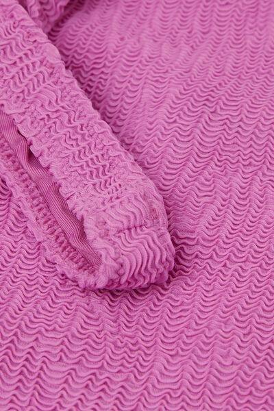 Violet Crinkle Waves Swimsuit, Kids Girls, 5501_191E, large image number 1