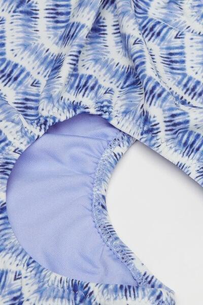Blue Water Reflection Swimsuit, Kids Girls, 5501_184E, large image number 1