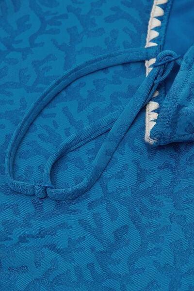 Blue Sea Corals Swimsuit, Kids Girls, 5501_188E, large image number 1