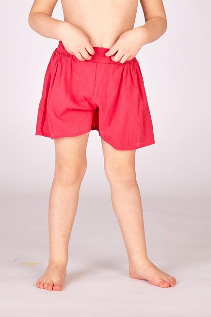 Calzedonia - SUNSET MAGENTA Girls' Cotton Shorts