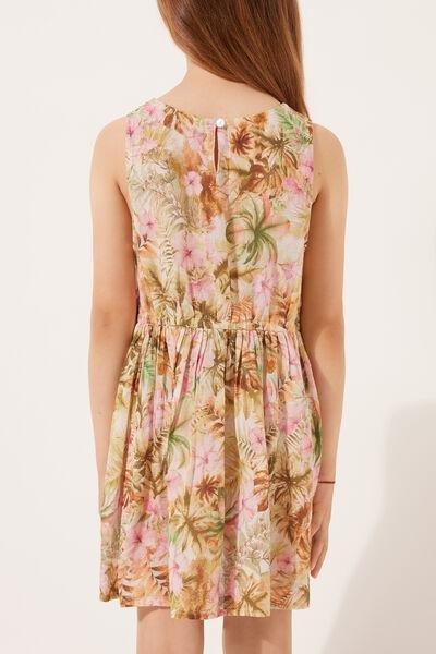 Multicolour Printed Dress , Kids Girls, , large image number 2