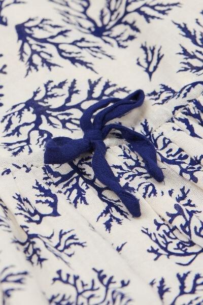 Blue Printed Dress , Kids Girls, , large image number 3