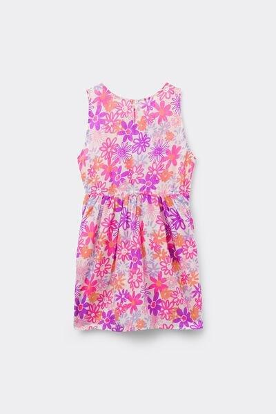 Pink Printed Dress, Kids Girls, , large image number 2