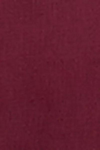 Burgundy Linen Shirt Dress, 5501_134E, large image number 5