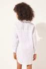 Calzedonia - White Linen Shirt Dress