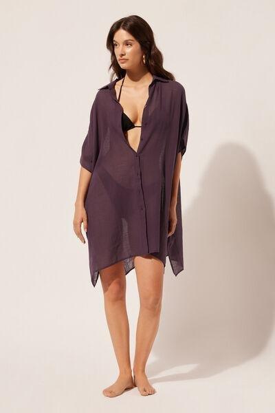 Red Shirt Kaftan, 5501_020E, large image number 0