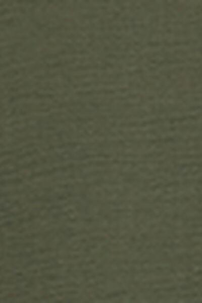 Green Button Fastening Shirt Kaftan, 5501_064E, large image number 4