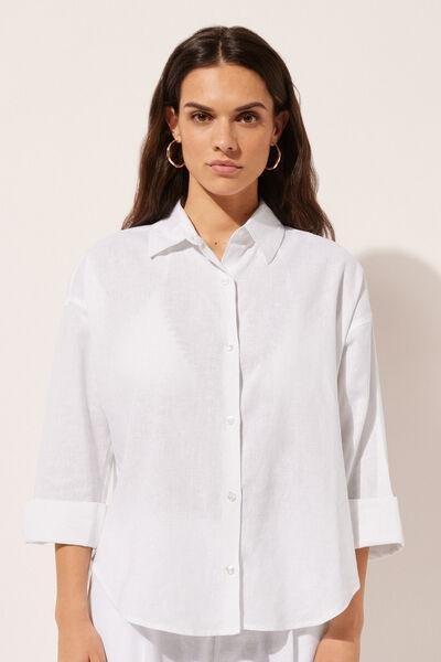 White Button Up Shirt, , large image number 1