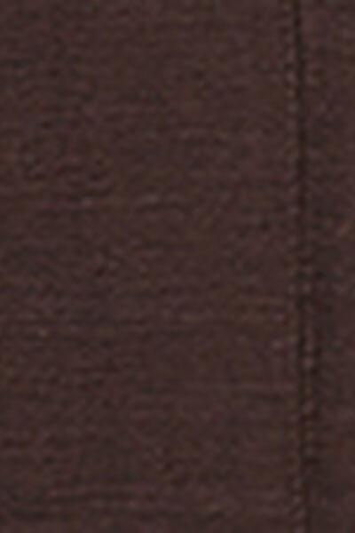 Brown Drawstring Jumpsuit, 5501_203E, large image number 4