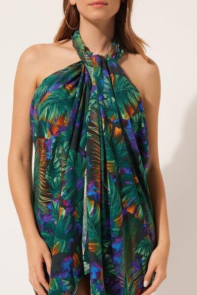 Green Long Sarong, , large image number 3