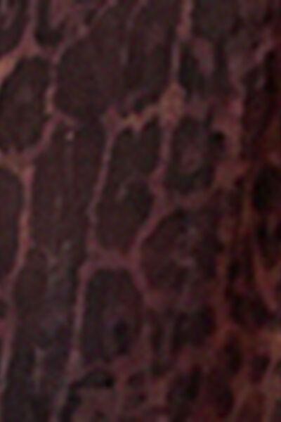 Brown Long Tropical Print Sarong, 5501_165E, large image number 4