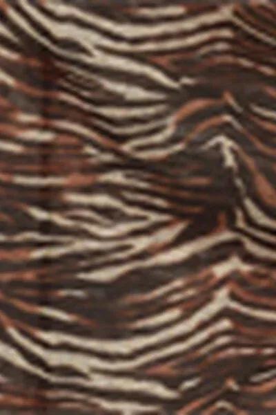 Brown Short Cotton Sarong, 5501_242E, large image number 4