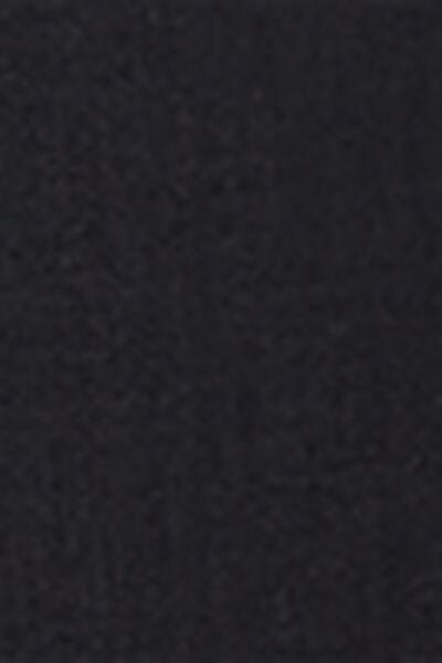 Black Straight Trousers, 5501_894C, large image number 4