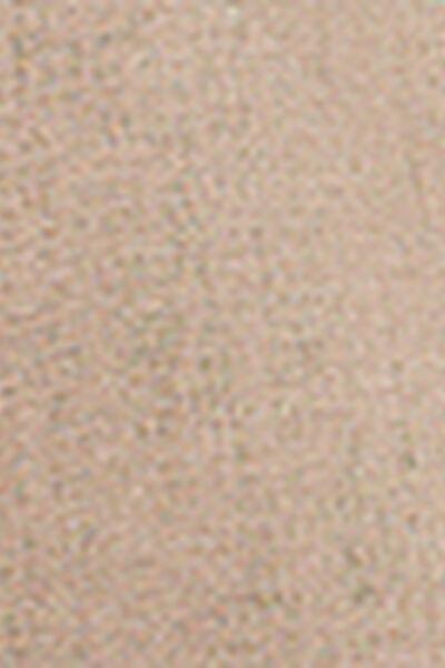 Beige Linen And Viscose Shorts, 5501_079E, large image number 4