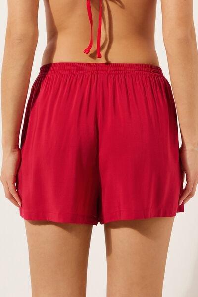 Red Summer Shorts, , large image number 2