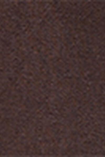 Brown Wide Leg Palazzo Linen Pants, 5501_203E, large image number 4