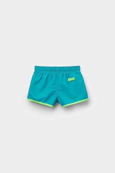 Green Boxer Swim Shorts, Kids Boys, , large image number 1
