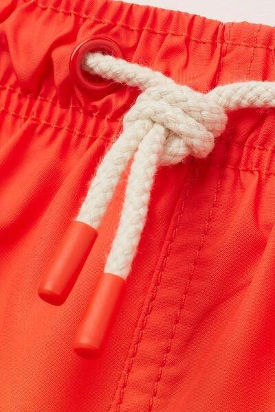 Red Patterned Boxer Swim Shorts, Kids Boys, 5501_085E, large image number 1