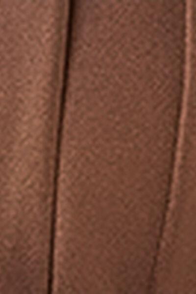 Brown Shiny Satin Swimsuit, 5501_040E, large image number 4