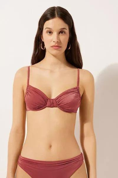 Pink Balconette Bikini Top, 5501_104E, large image number 1