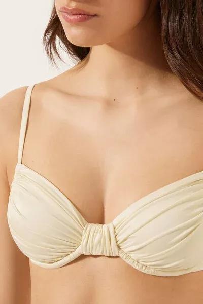 White Balconette Bikini Top, 5501_148E, large image number 3