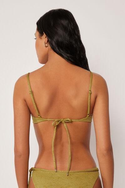 Green Wild Jungle Balconette Bikini Top, 5501_185E, large image number 2
