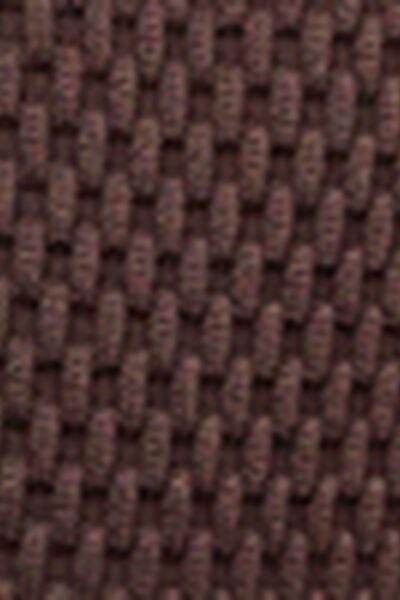 Brown Balconette Bikini Top Bicolour Embroidery, 5501_170E, large image number 4