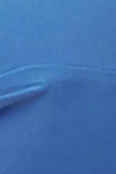 Blue Padded Bandeau Bikini Top, 5501_060E, large image number 4