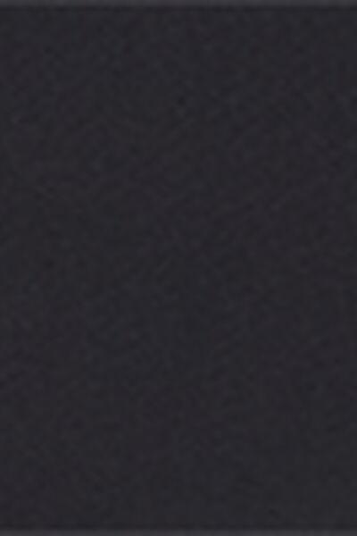 Black Straight Bandeau Bikini Top, 5501_820C, large image number 4