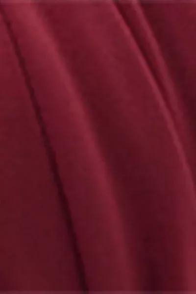 Red Shiny Satin Padded Push-Up Bikini Top, 5501_156E, large image number 4