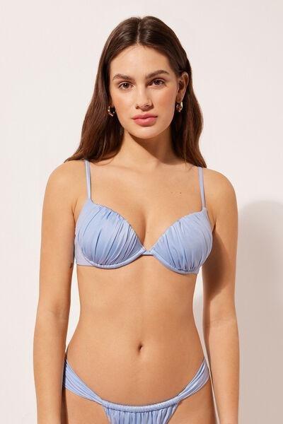 Blue Push-Up Bikini Top, , large image number 1