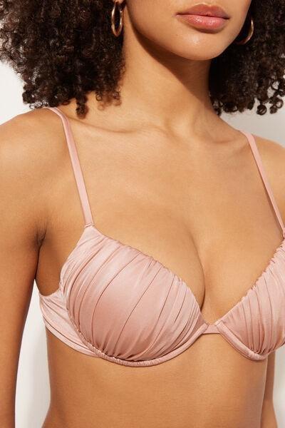 Pink Push-Up Bikini Top, 5501_105E, large image number 3