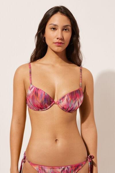 Multicolour Push-Up Bikini Top, , large image number 1