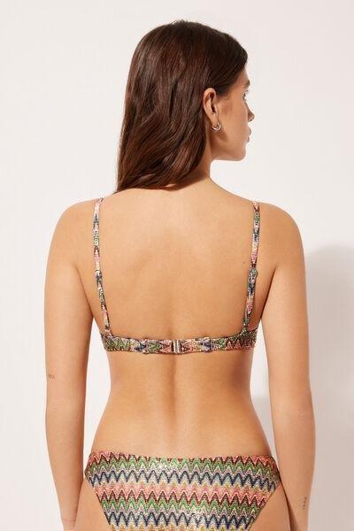 Multicolour Push-Up Bikini Top, , large image number 2