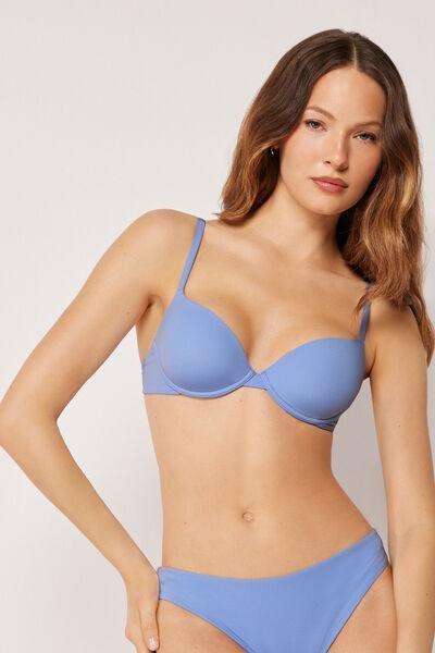 Blue Premium Fit Push-Up Bikini Top Premium Fit, 5501_162E, large image number 1