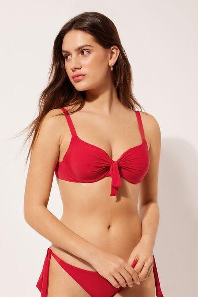 Red Push-Up Bikini Top, , large image number 0