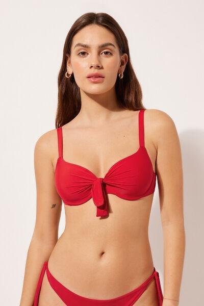 Red Push-Up Bikini Top, , large image number 1