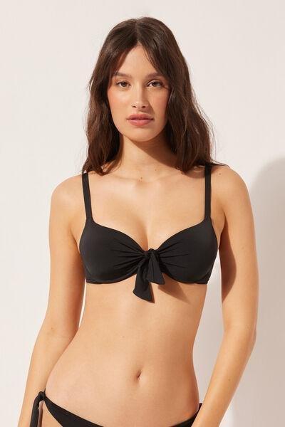 Black Push-Up Bikini Top, , large image number 1
